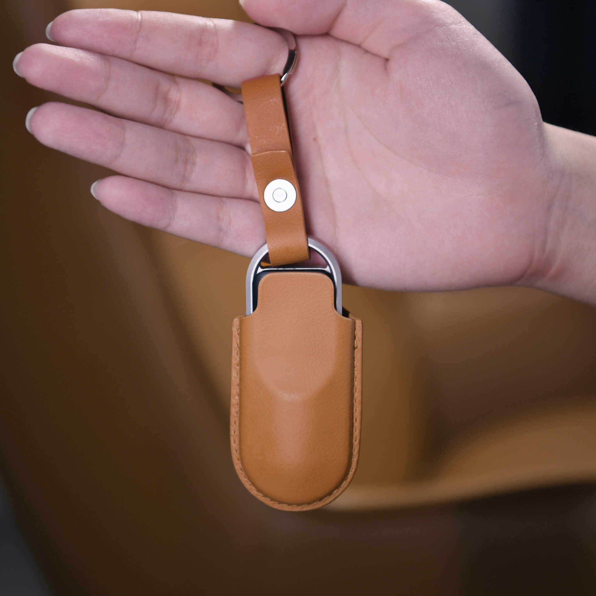 NeoRulerGO Brown Leather Case